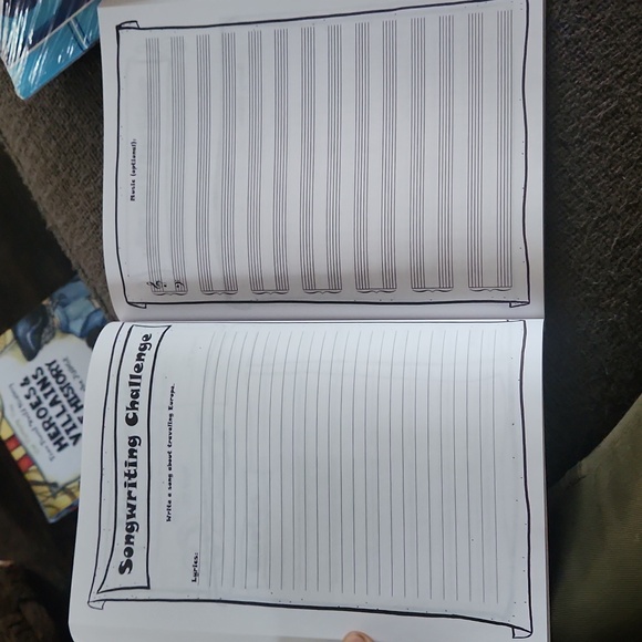 THINKING TREE Songwriters fun-schooling journal homeschool Music Workbook - Picture 5 of 7